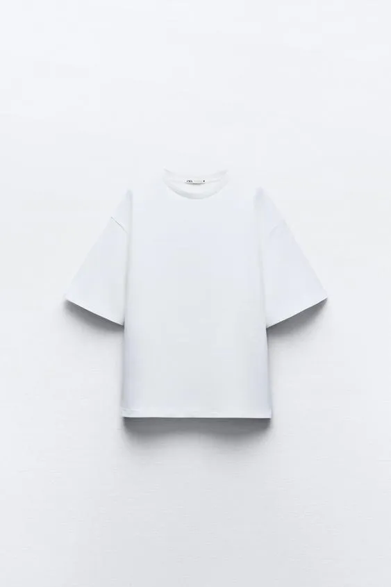 ZARA  |Cotton Short Sleeves Co-ord Hoodies & Sweatshirts