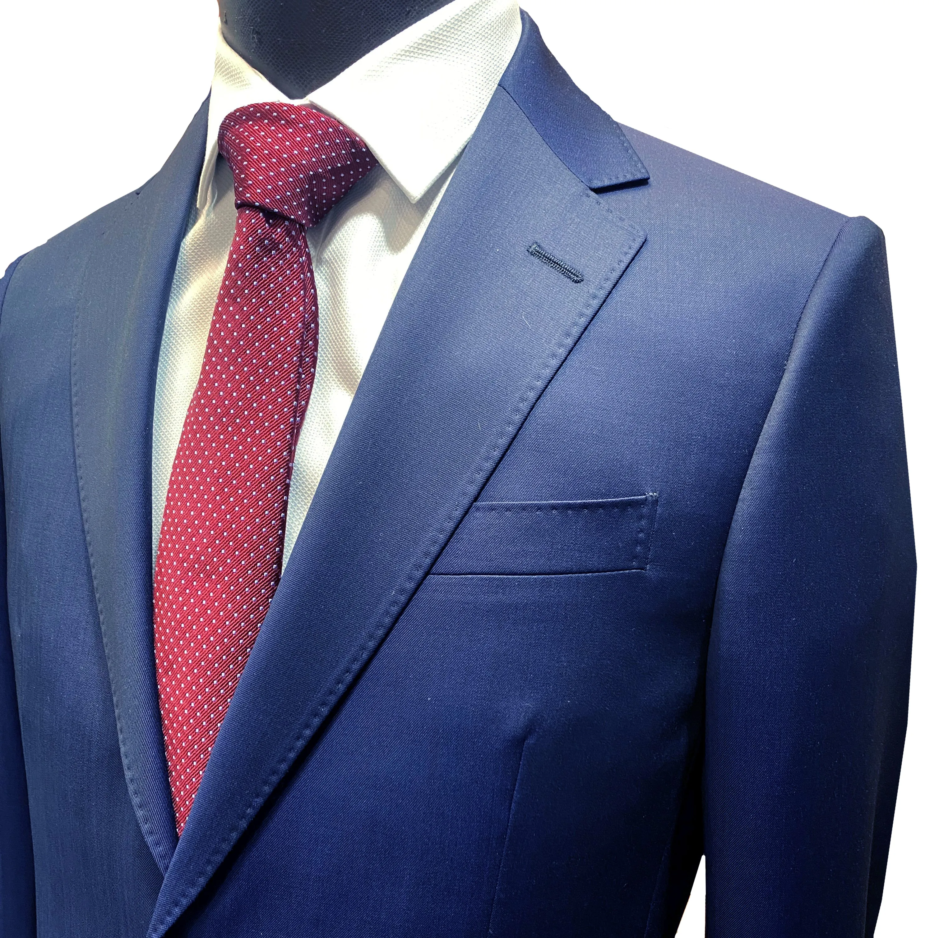 Zegna 2Pce Navy Suit